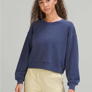 Lululemon Perfectly Oversized Cropped Crew (Softstreme)